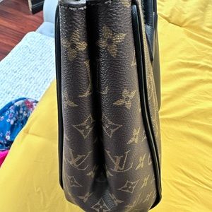 Louis Vuitton calfskin tote bag